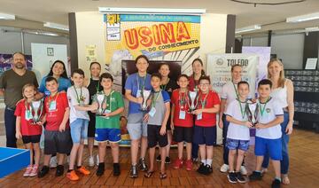 A fase final do 2º Campeonato Municipal de Robótica aconteceu nas instalações da Usina do Conhecimento, localizada na península do Parque Ecológico Diva Paim Barth