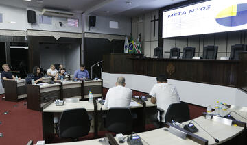 A avaliação e monitoramento dos dois últimos anos são apresentados nesta quarta-feira (27) no Plenário da Câmara de Vereadores