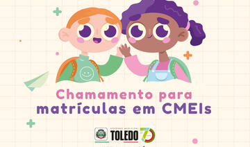 Pais e responsáveis devem procurar o quanto antes a sede da Smed para retirar o protocolo de matrícula; com este ato, Toledo volta a zerar fila de espera pelo serviço