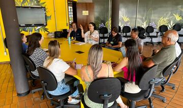 Diferentes secretarias e instituições participaram da reunião para oferecer atividades lúdicas e educativas sobre o tema