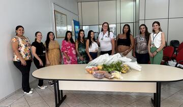 Objetivo é possibilitar kits de alimentos naturais para uma alimentação saudável a gestantes de risco médio e alto