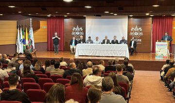 Foi realizada palestra sobre planejamento urbano, em cerimônia com diversas autoridades municipais