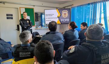Durante está sexta-feira (13), a Guarda Municipal de Toledo submeteu agentes a uma capacitação com técnicas de abordagem policial e nivelamento do BOU