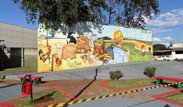 Visando a semana do agricultor, a Secretaria da Infraestrutura deu início aos trabalhos de revitalização da praça do agricultor