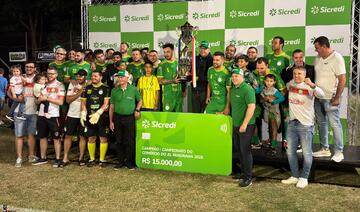 Embala Mais conquista o título do 28º Campeonato do Comércio do Jardim Panorama diante de milhares de torcedores
