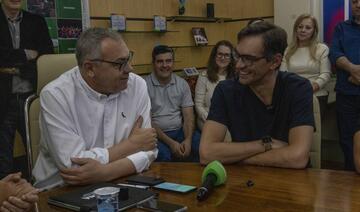 Prefeito Mario Costenaro recebeu Giba no Gabinete nesta sexta-feira