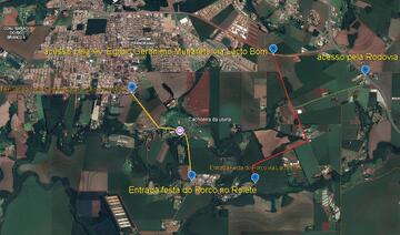 Agentes da Guarda Municipal estarão neste domingo (14) em vários pontos das vias que dão acesso à sede do Clube Caça e Pesca, as quais já estão sendo sinalizadas