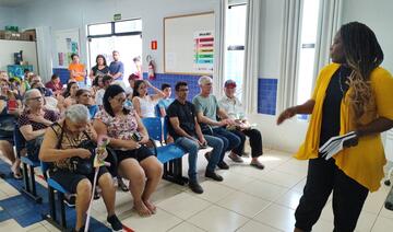 Nesta quarta-feira (3) a Estratégia de Saúde da Família (ESF) do Santa Clara IV realizou uma palestra sobre a saúde mental, visando conscientizar sobre o Setembro Amarelo, campanha de prevenção do suicídio