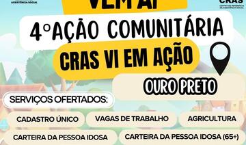 Ação acontecerá na manhã de 30 de outubro (quinta-feira) na Associação de Moradores