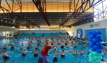 Durante a segunda e terça-feira (20 e 21) a Piscina Claus Fuchs receberá aulas especiais de hidroginástica, em comemoração aos 20 anos da modalidade no local