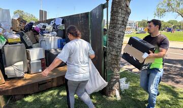 Ação coletou grande volume de equipamentos que foram destinados para a Associação dos Catadores de Recicláveis de Toledo (Acatol)