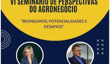 No dia 10 de novembro, auditório da Universidade Estadual do Oeste do Paraná (Unioeste) - Campus Toledo, sediará o VI Seminário de Perspectivas do Agronegócio, que terá o tema “Bioinsumos: Potencialidades e Desafios”