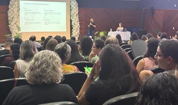 A capacitação “Janeiro Branco: Quem cuida da mente cuida da vida” reuniu cerca de 160 servidores da Secretaria Municipal da Saúde a fim de promover a saúde mental e emocional no serviço público