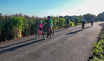Com percursos de 15 ou 30 km, passeio ciclístico neste domingo (8) envolveu mais de 300 pessoas e passou por algumas das mais belas paisagens do município