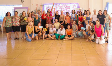 Evento no salão comunitário do bairro, no último sábado (28), teve 115 participantes e encerrou programação alusiva ao Mês da Mulher organizada pela SMM