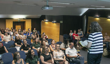 Nesta segunda-feira (16), a Faculdade Assis Gurgacz (FAG) recebeu professores do município para a abertura do Programa Leitura e Escrita na Educação Infantil (ProLEEI)  