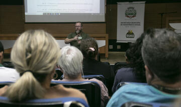 Colaboradores de estruturas da Proteção Social Especial/Alta Complexidade são o público-alvo de ação realizada na tarde desta quarta (8) no Auditório Acary Oliveira