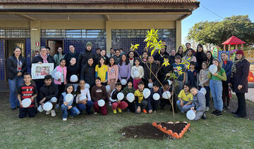 Programação do “Junho Verde” e do projeto “Rio Com Vida” movimentaram turmas da Escola Municipal Waldyr Luiz Becker, na tarde desta quinta-feira (25) 