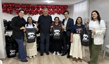 Ações contemplaram integrantes do Grupo Castelo Forte e da Associação de Deficientes Visuais de Toledo