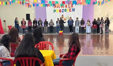 A Secretaria de Assistência Social realizou uma festa julina para a integração e socialização de jovens que participam dos serviços ofertados pela secretaria