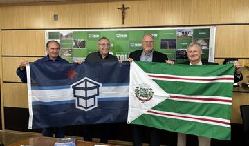 Prefeito Mario Costenaro apresentou as principais características da Toledo paranaense e destacou a satisfação em ampliar o relacionamento institucional com a cidade norte-americana