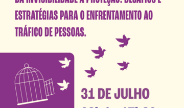O V Seminário de Enfrentamento ao Tráfico de Pessoas será realizado no dia 31 de julho às 8h no Auditório da PUC Toledo